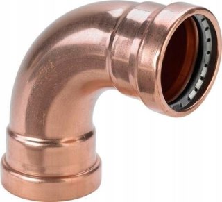 Łuk 90° z miedzi 64 mm Profipress 2416XL WODA