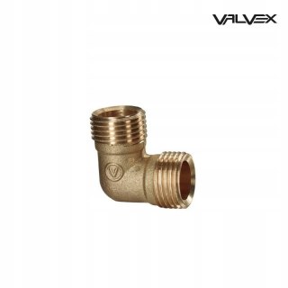 V-PEX kolano VALVEX 3/4" mosiądz