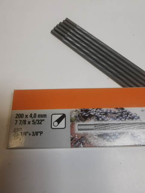 Pilnik okrągły śr. 4,0 x 200 mm Pilnik okrągły śr. 4,0 x 200 mm