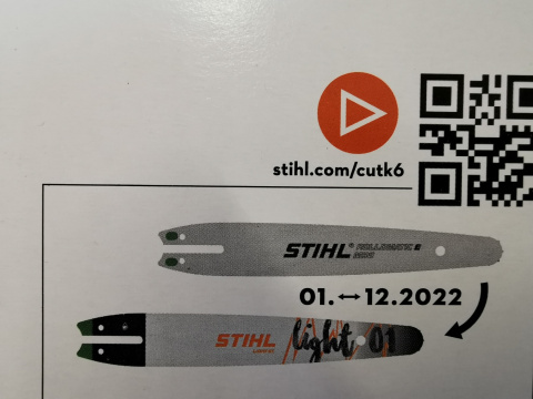 Prowadnica ROLLOMATIC E – 11Z, .325”, 1,6mm 50cm